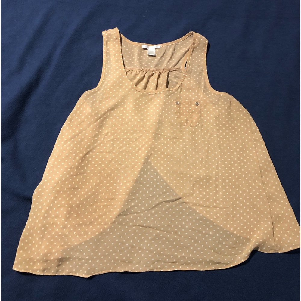 Bozzolo Sheer Polka Dot top